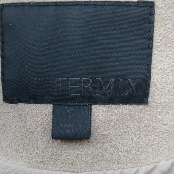 Intermix Suede Fringe Jacket Size Small EUC - Picture 4 of 12